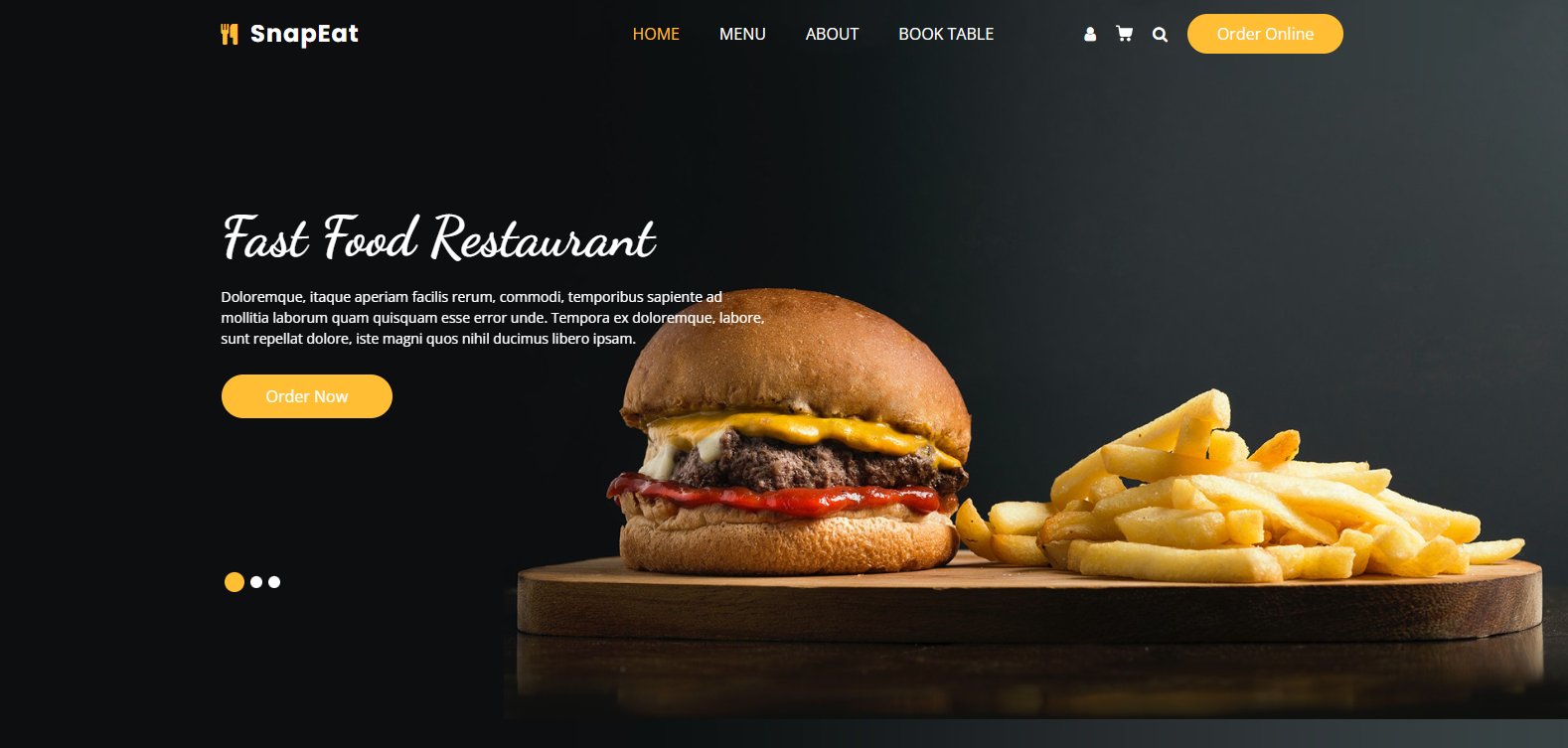 Snap Eat - Food Delivery Platform