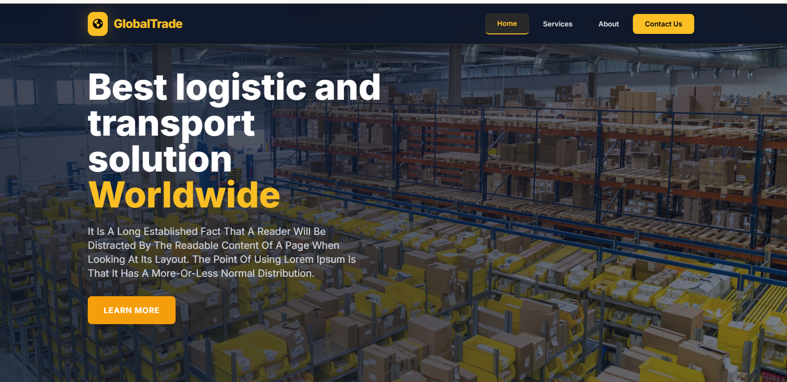 GlobalTrade - Best logistic and transport solution Worldwide